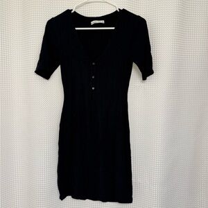 Abercrombie & Fitch Black Mini Dress